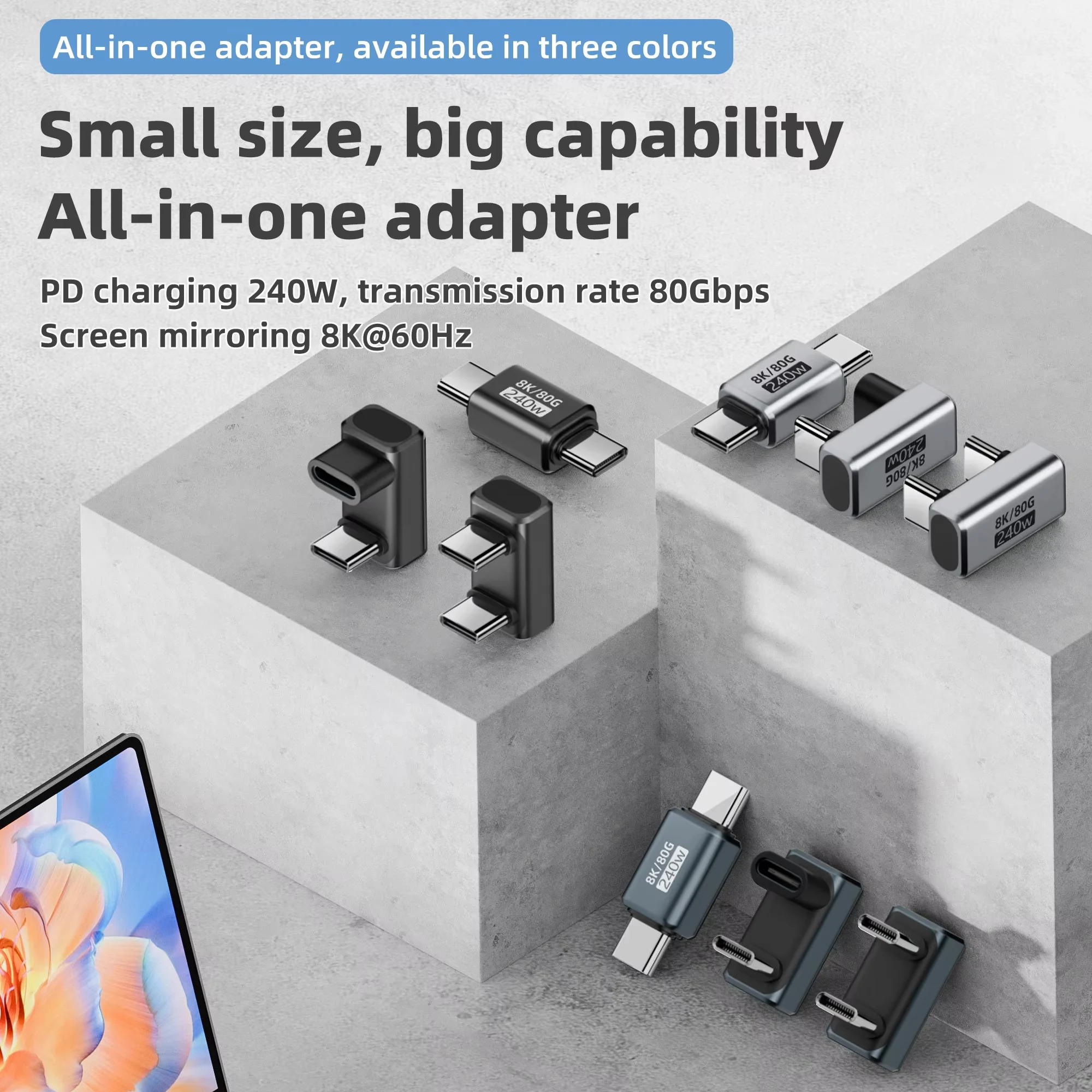 U Shape PD240W Usb … - image