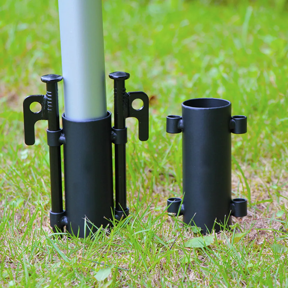 

Canopy Pole Holder Heavy Duty Curtain Rod Holder Fixator For Camping Outdoor Awning Shelter Stabilizer Accessory