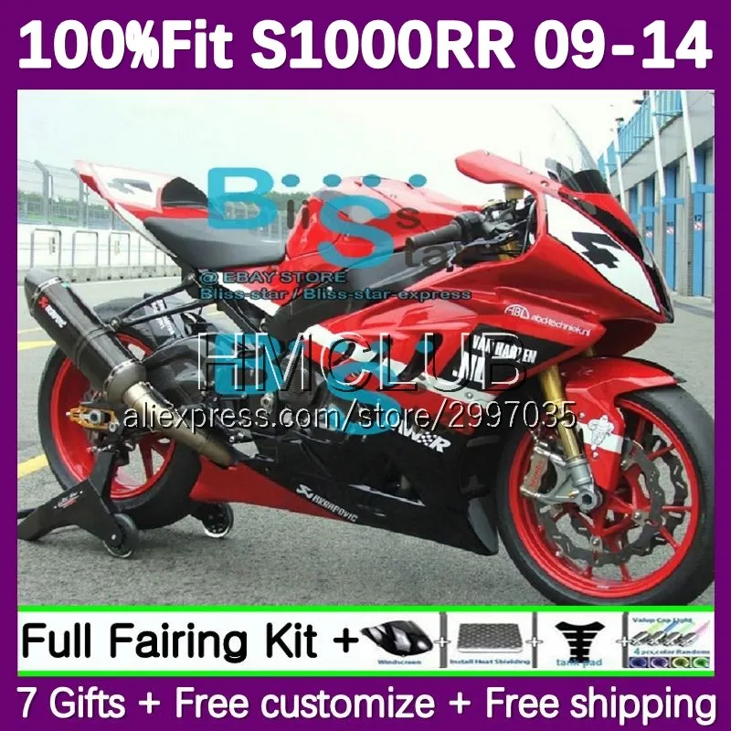 Injection Fairing For BMW S 1000RR 1000 RR S1000RR 09 10 11 12 13 14 71No.103 S1000 RR 2009 2010 2011 2012 2013 2014 fiorid red