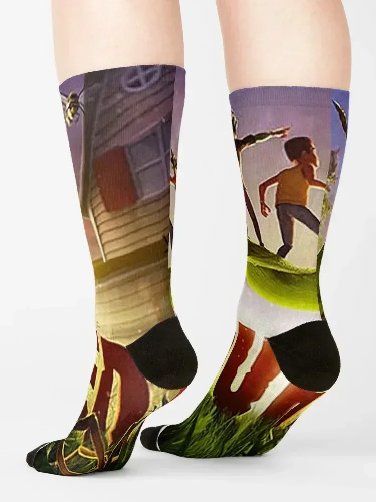 Grounded Socks snow hockey christmas gifts japanese fashion Socks Man Women's