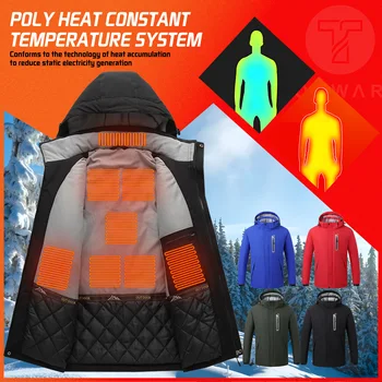 TODWARM Heat jacket Cold-proof Motorcycle Heating Jacket Men Winter Waterproof Warm Moto Cycling Chaqueta Hooded assault jacket 2 TODWARM Heat jacket Cold-proof Motorcycle Heating Jacket Men Winter Waterproof Warm Moto Cycling Chaqueta Hooded assault jacket 2