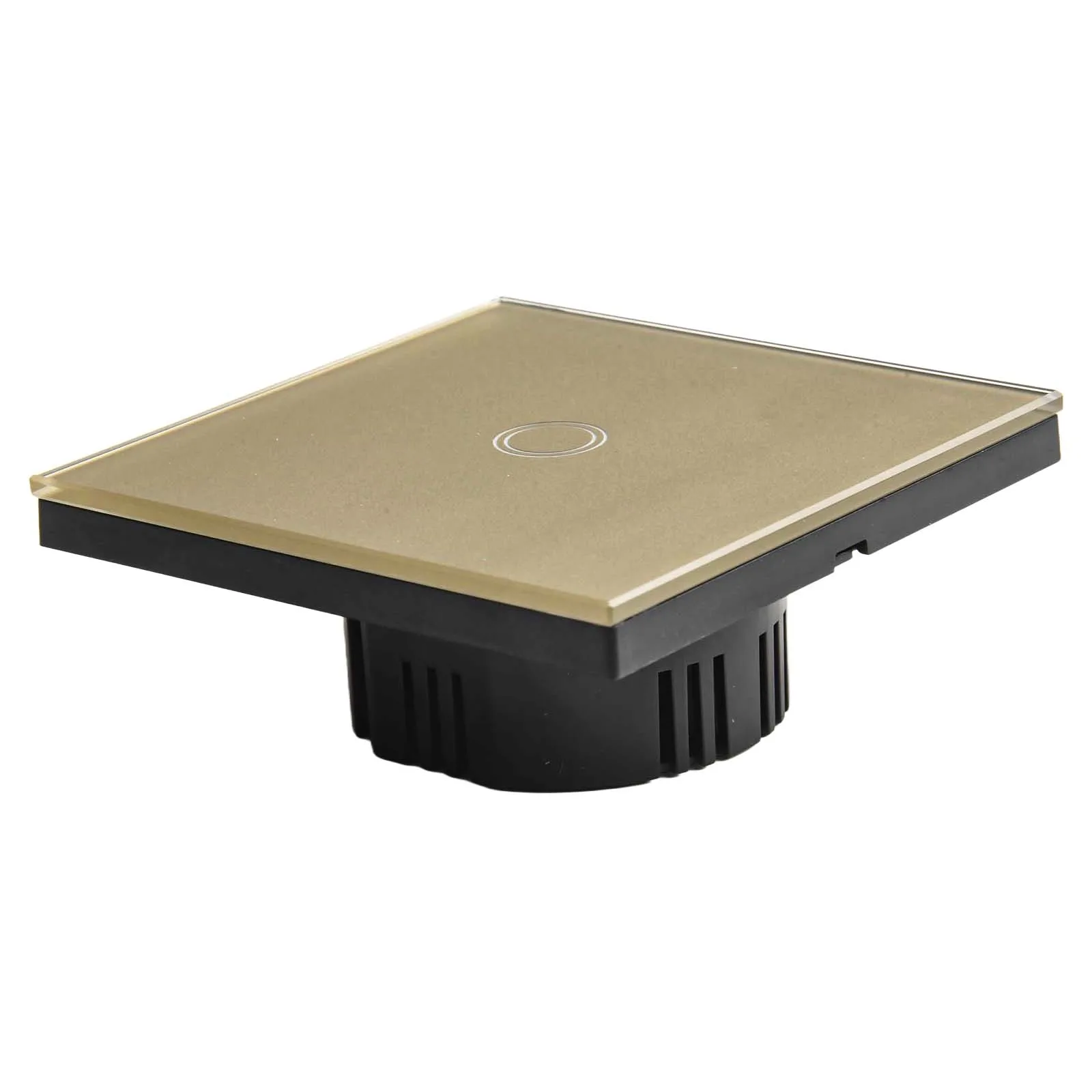 

Single Touch Switch with For LED Indicator for Incandescent and For LED Bulbs Elegant Glass Panel Safe Operation