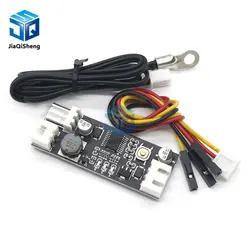 12V 0.8A DC PWM 2-3 Single Wire Fan Temperature Control Speed Controller Chassis Computer Noise Reduction Module NTC B50K 3950