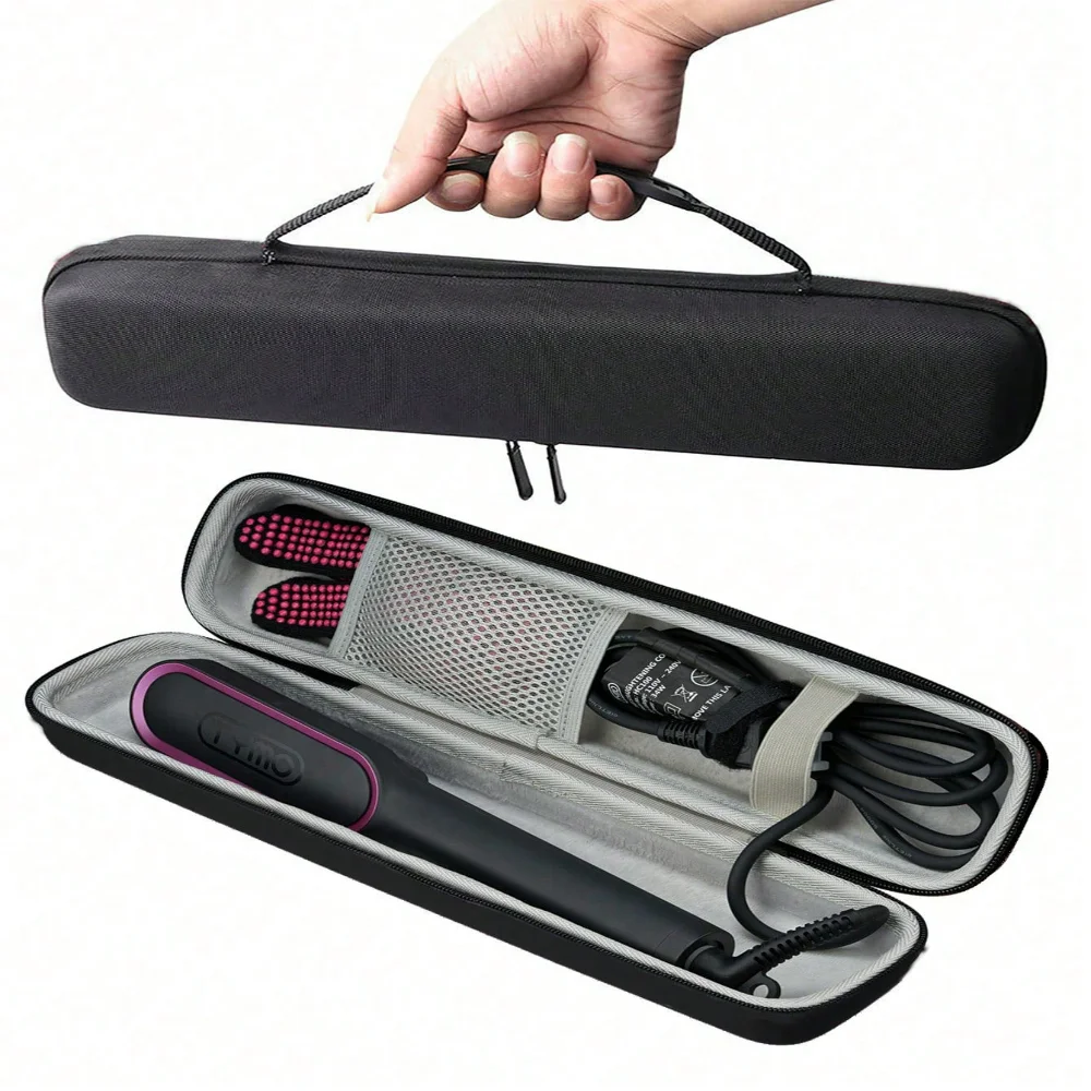 

1 шт., щипцы для завивки, портативная коробка, прямая расческа для волос, портативная сумка, устойчивая к давлению противоударная зажим для химической завивки, упаковочная коробка для волос