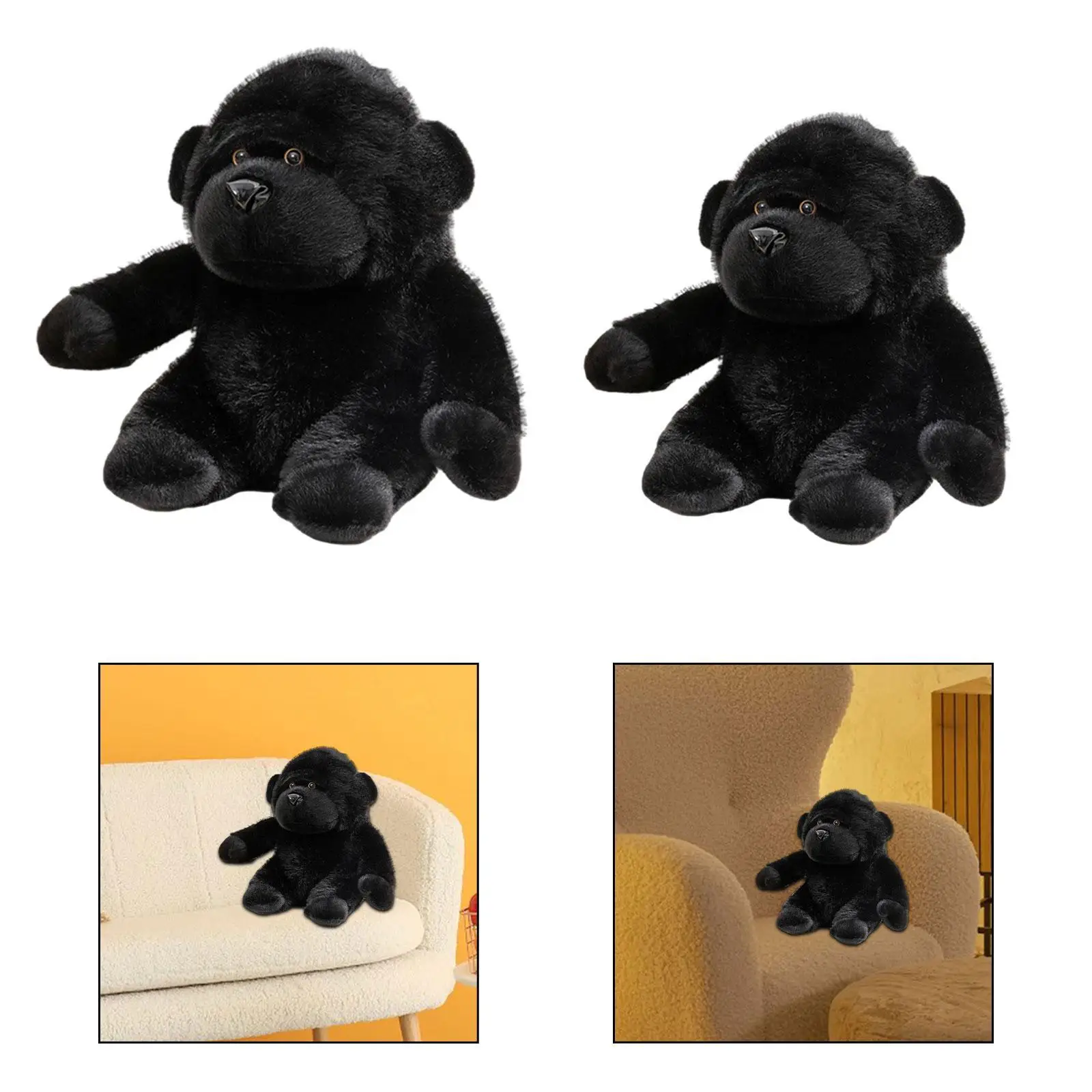 

Plush Animal Doll Soft Stuffed Toy Throw Pillow Home Decor Cartoon Comfortable