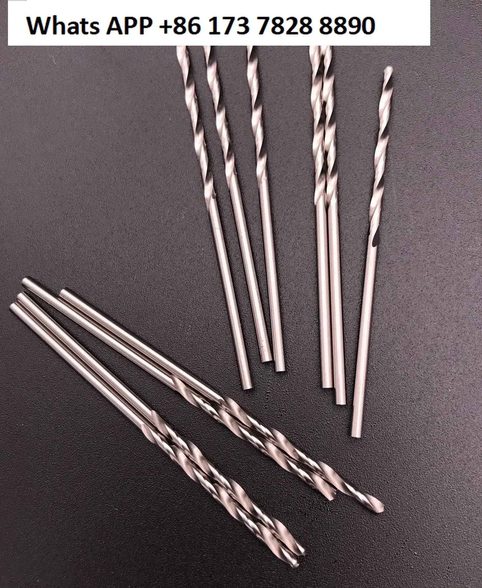 10Pcs imported from Korea YG straight shank twist drill high speed steel 1.251.3 1.4 1.5 1.65 1.7 1.851.9