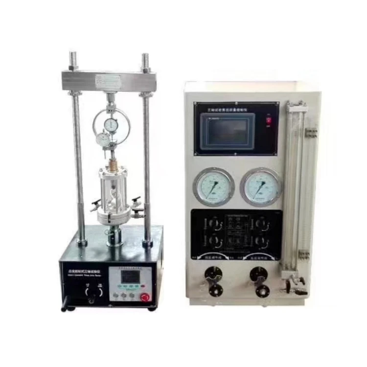 Bench Light duty Universal Shear Strain Controlled Soil Triaxial Test Apparatus