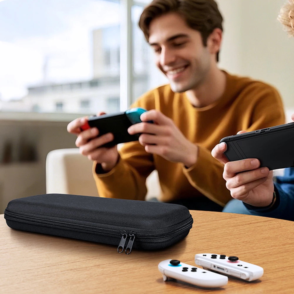 حقيبة حمل صلبة لنينتندو لـ Switch 2 حقيبة تخزين محمولة مقاومة للصدمات حقيبة تنظيم لوحدة التحكم Switch 2 وملحقاتها
