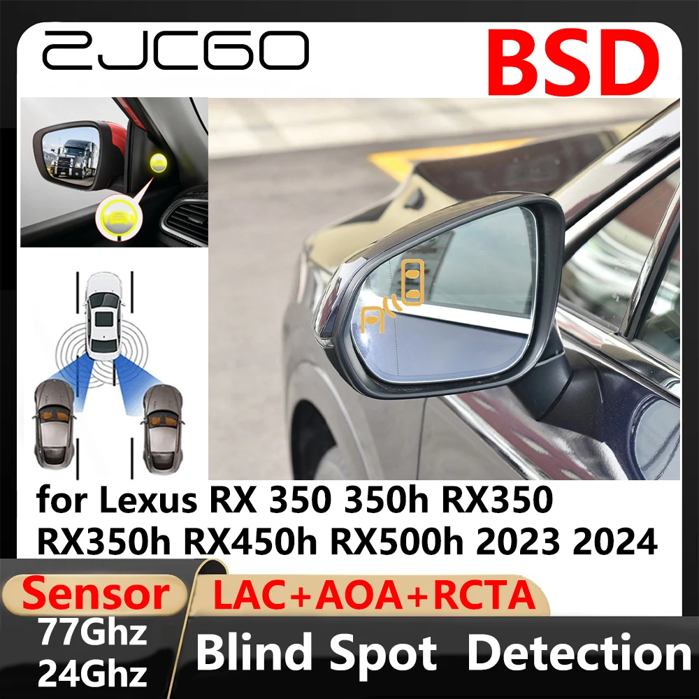 BSD Blind Spot Detection Lane Change Assisted Parking Driving Warnin for Lexus RX 350 350h RX350 RX350h RX450h RX500h 2023 2024