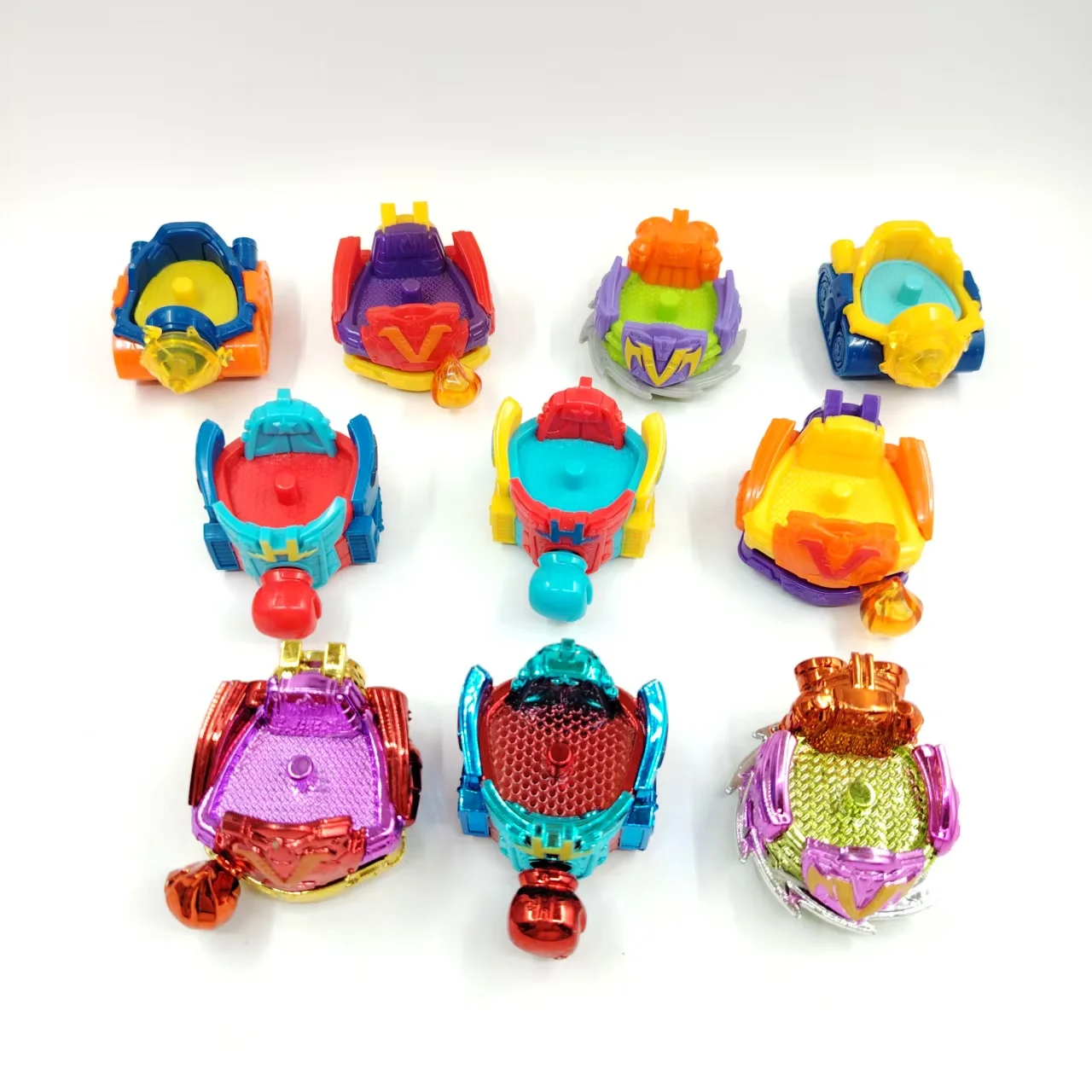 1 Uds. Colección Original Superthings Powerjet juguetes 4-5CM Superzings figuras de coches juguetes niños regalo de cumpleaños de Navidad
