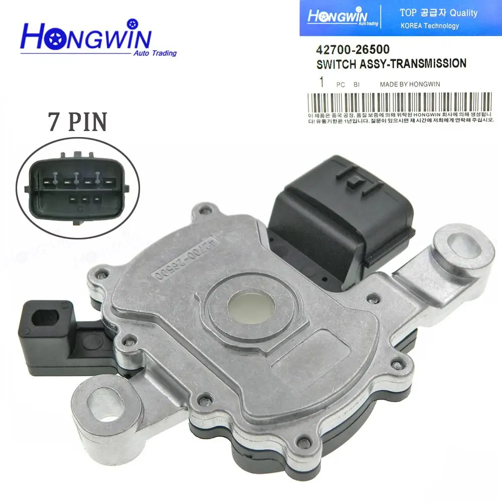 

42700-26500 New Neutral Safety Switch For Hyundai Kia Accent Elantra Sonata Tucson 2011-2020 4270026500 42700-26700 42700-26000