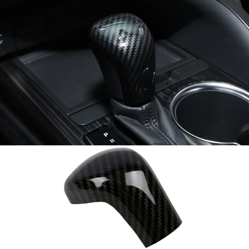 

Car Interior Accessories For Toyota Camry 2018-2023 Car Gear Head Shift Knob Handle Cover Trim Case Sticker