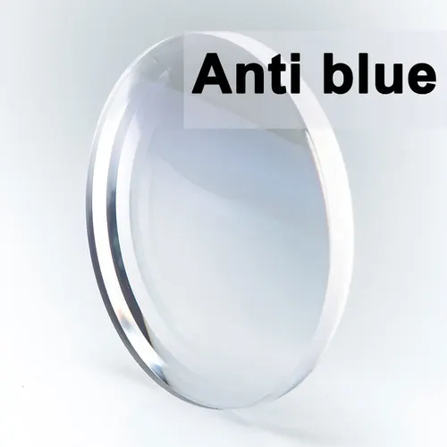 Imagen 2 del producto Anti luz azul un par de lentes ópticas GREEN-EMI prescripción miopía presbicia resistente a los arañazos 1,56 1,61 1,67 1,74 índice