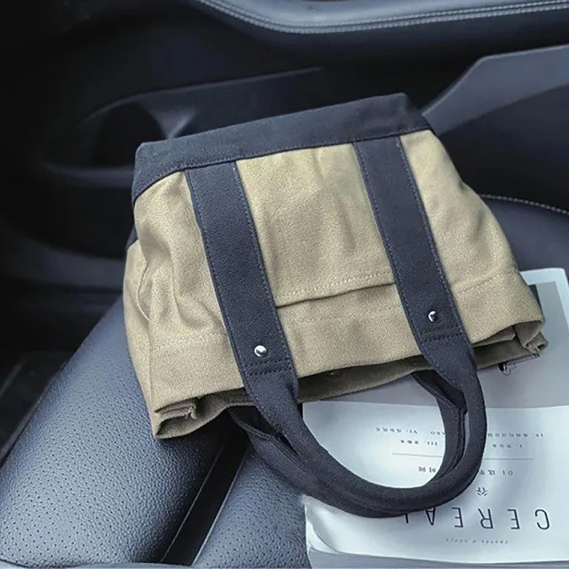 Hot Selling Women S Handbags High End Canvas Lunch Bags New Japanese Style - view 6