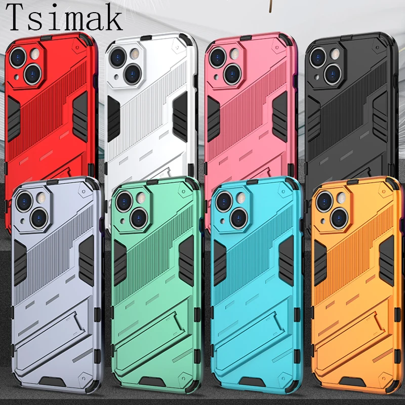 Shockproof Case For iPhone 16 Pro Max Armor Camera Lens Protector Bumper Back Coque for Apple iPhone 15 Pro 14 Plus Phone Cover