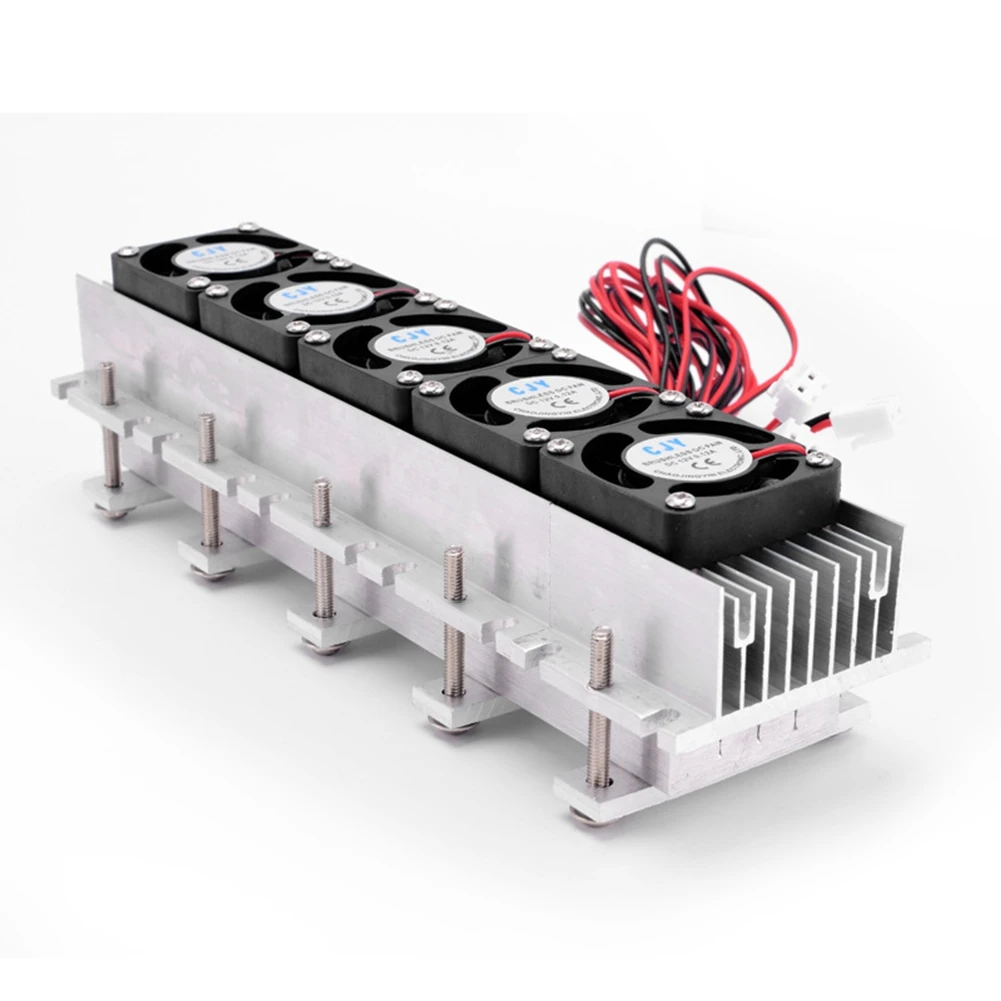 300W Thermoelectric Peltier เครื่องทําความเย็น Cooler DC12V Semiconductor Air Conditioner Cooling System อุปกรณ์เสริม DIY ชุด