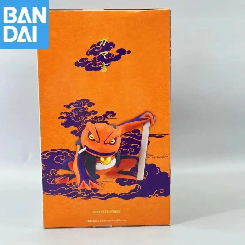 

Bandai Original Banpresto Anime Naruto Shippuuden Gamakichi PVC New Boxed Figurine Action Figure Collectible Model Toy Gift