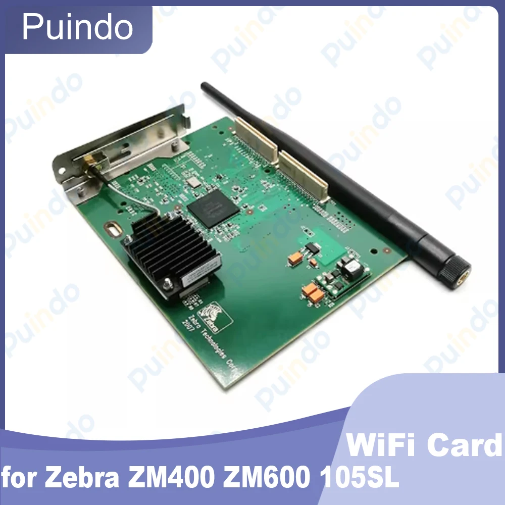 بطاقة WiFi لخادم الطباعة اللاسلكي الداخلي لـ Zebra ZM400 ZM600 105SL Plus 110Xi4