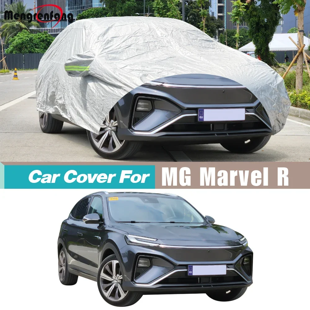 

For MG Rising, Roewe, Marvel R X 2018-2026 Thick Car Cover Outdoor Sunscreen, Rainproof, Snow proof, Dustproof Cover