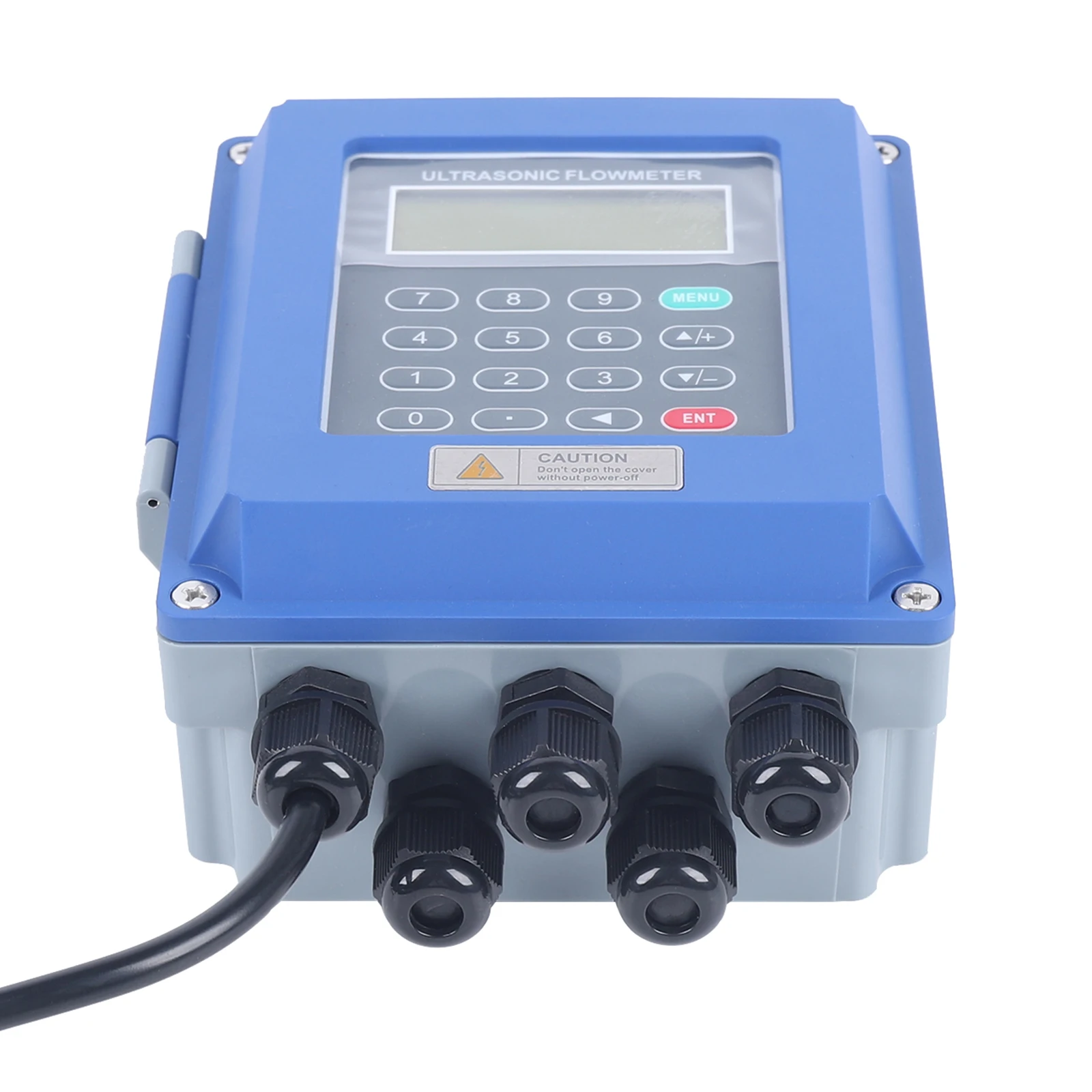 Tuf-2000b Host Ultrasonic Flowmeter Wide Pressure Us Standard Accuracy ±1%, Ts-2 Ultrasonic Transducer, Tm-1 Ultrasonic Transducer, Signal Cable, And 2 Steel Belts Storage Record