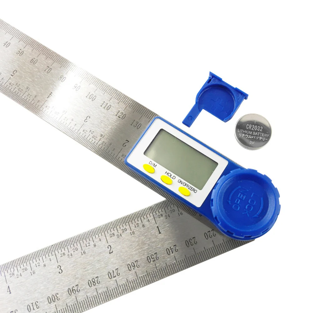 

200mm Digital Angle Ruler Portable Digital Display Protractor Wood Worker Tools Professional Level Ruler for Home Architect