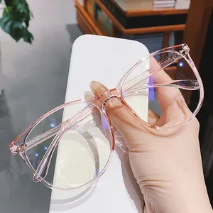 Kacamata Anti Radiasi untuk Wanita Kacamata Fashion Bingkai Bulat Retro 12 bingkai optik penjualan terbaik - №