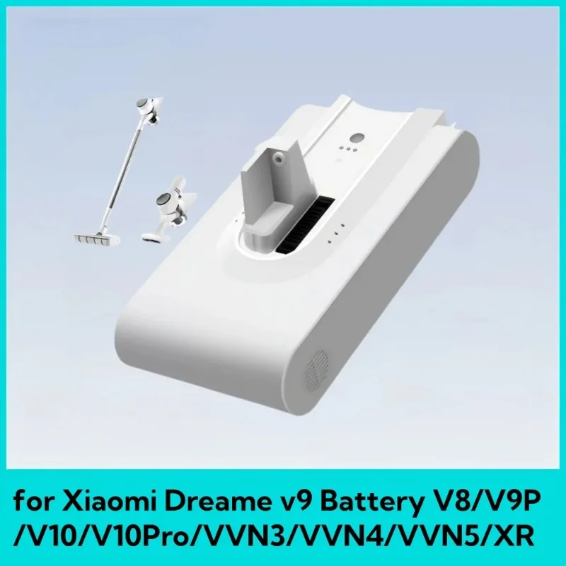 

Aleaivy 5000mAh Li ion Battery for Dreame V8 V10Pro V9P XR VVN3 VVN5 Handheld Cordless Vacuum Cleaner Parts Replacement Battery