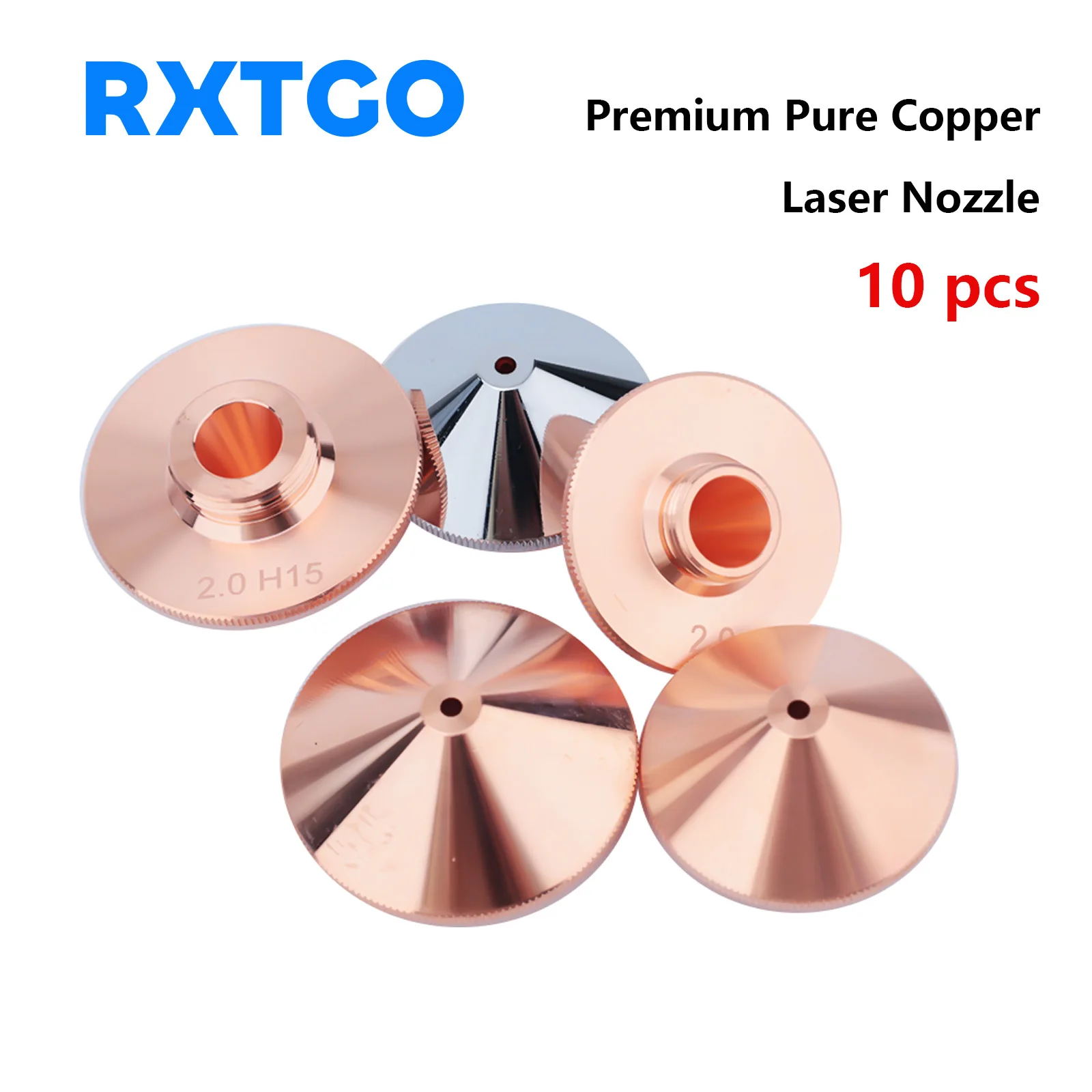 10PCS Laser Nozzles All Types D28 D32mm Double Single High Speed for Bodor Raytools Precitec WSX HSG HANS