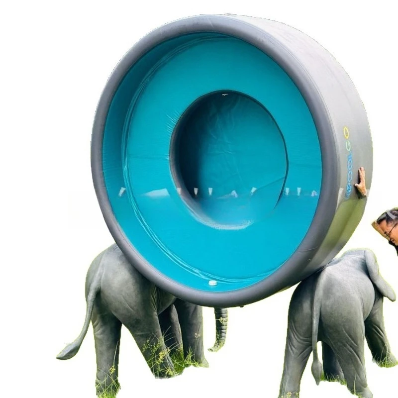 Durable Portable Rectangle Pool Thickened Foldable Inflatable Brushed Pool