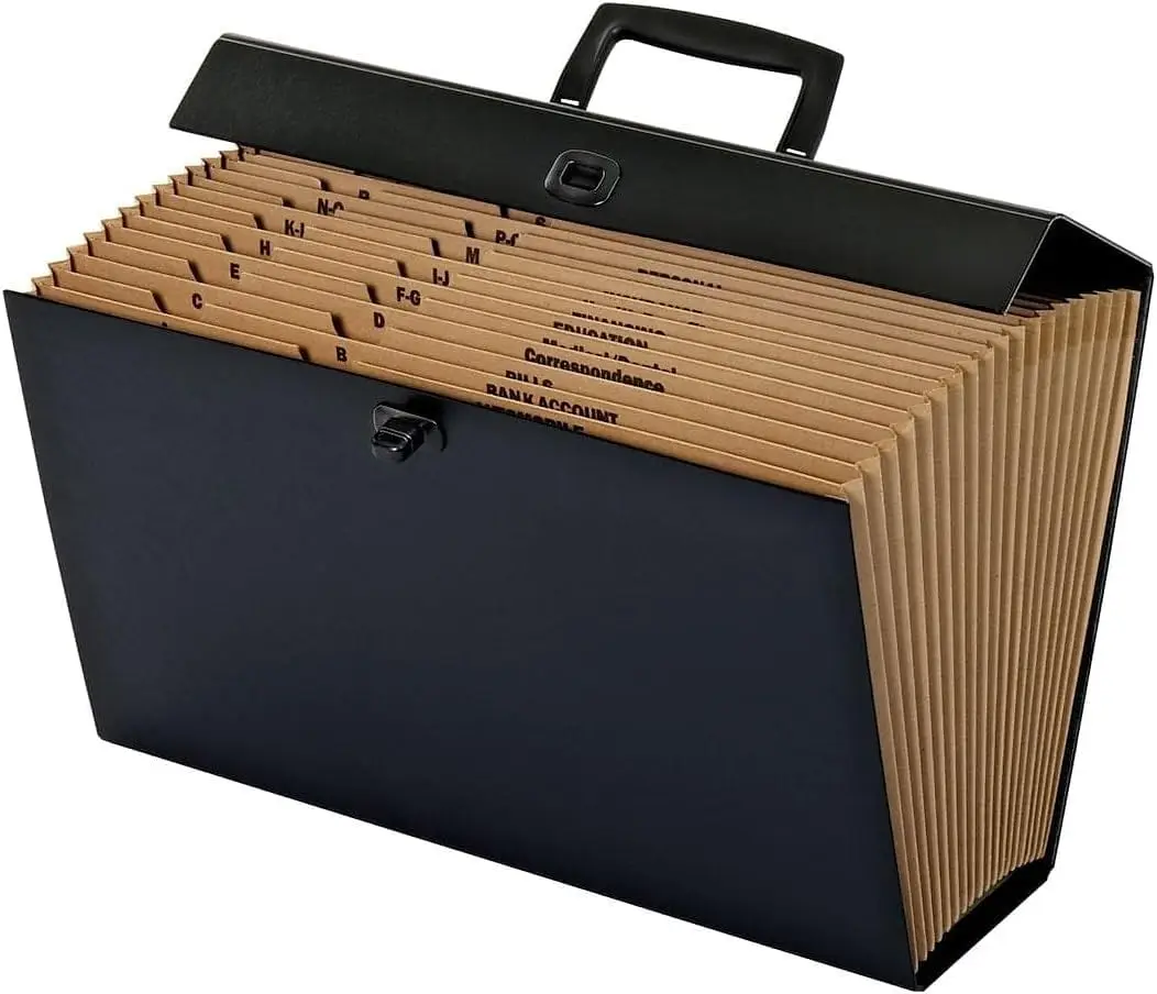 

Globe-Weis 19-Pocket File Express Case (11170) (Colors May Vary),Assorted Colors, Legal