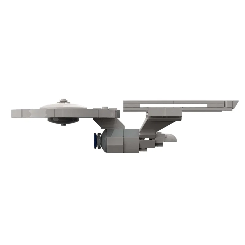 164-teiliges MOC Space Star Trek Constitution-Klasse TMP Modellbausatz Weihnachtsgeschenk Konstruktions-DIY-Spielzeug Kreative Idee