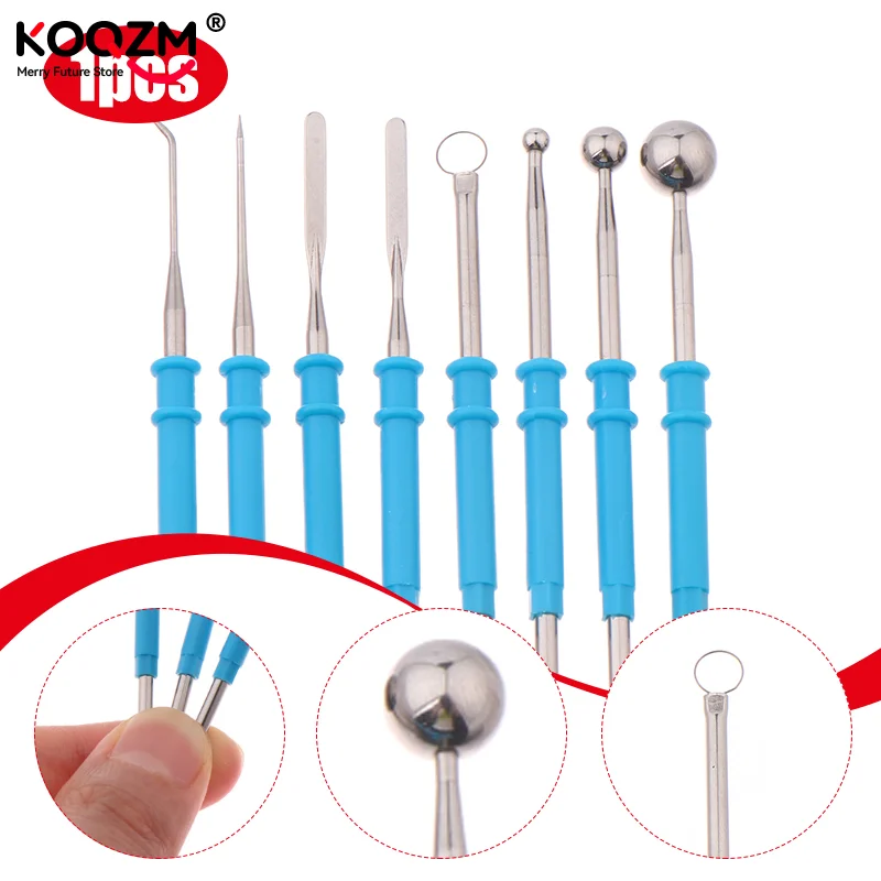 1 Stück ESU Bleistift Elektrochirurgische Kauter Bleistift Nadel Elektrochirurgische Kugel Elektrode Kauter Bleistift Nadel Arthroskopische Nadel