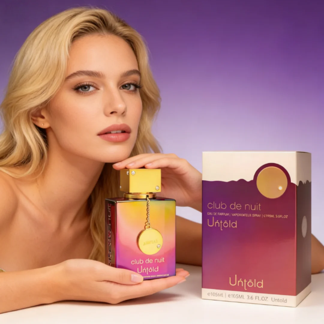 Armaf Club De Nuit Untold Men's eau de toilette spray – Warm Amber Woody Long Lasting Cologne, Luxury Masculine Fragrance Gift