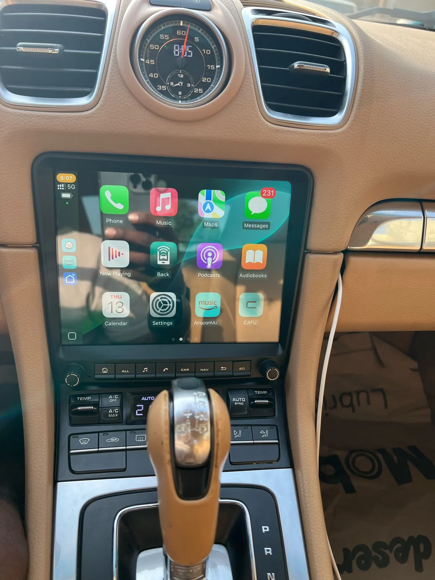 CHSTEK Carplay Android 13 Car Radio For Porsche Cayman Boxster 911 918 718 981 997 Stereo GPS Navigation Bluetooth WIFI 4G Vedio