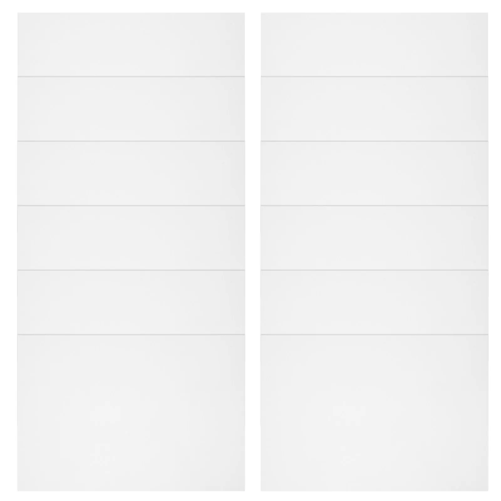 

20 Sheets Waterproof Pet Paper Label Sheets A4 Size Self-Adhesive Sticker Paper for Printers Address Labels DIY Decoration