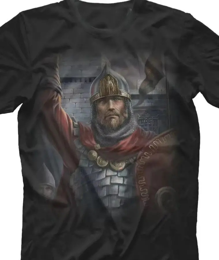 

Russia Slavs Orthodox Russian Prince T-Shirt 100% Cotton O-Neck Summer Short Sleeve Casual Mens T-shirt Size S-3XL