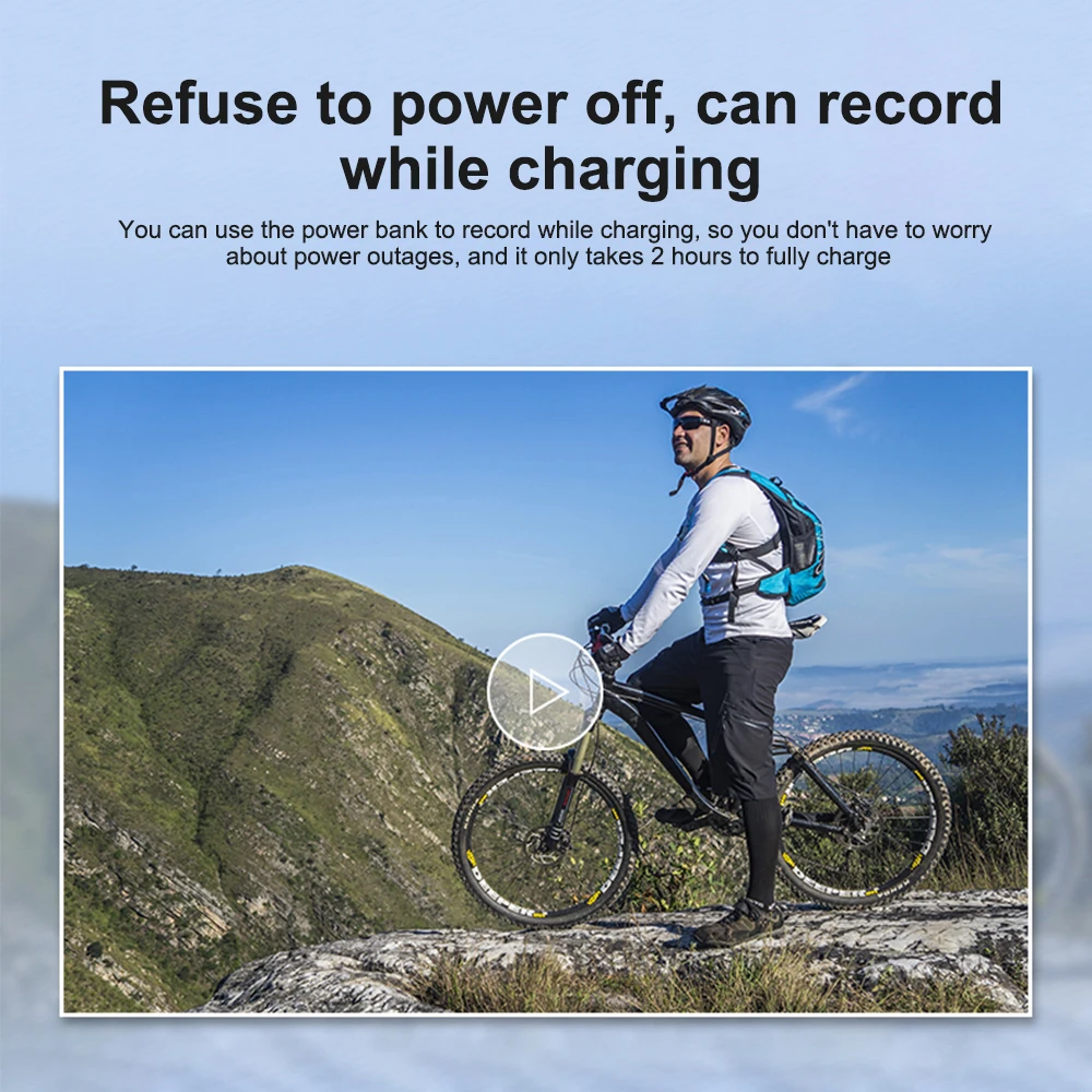 Мини-камера HD 1080P с циклической видеозаписью, экшн-камера на шлем для спорта на открытом воздухе, DV-видеокамера для велосипеда, мотоцикла, вождения, регистратор