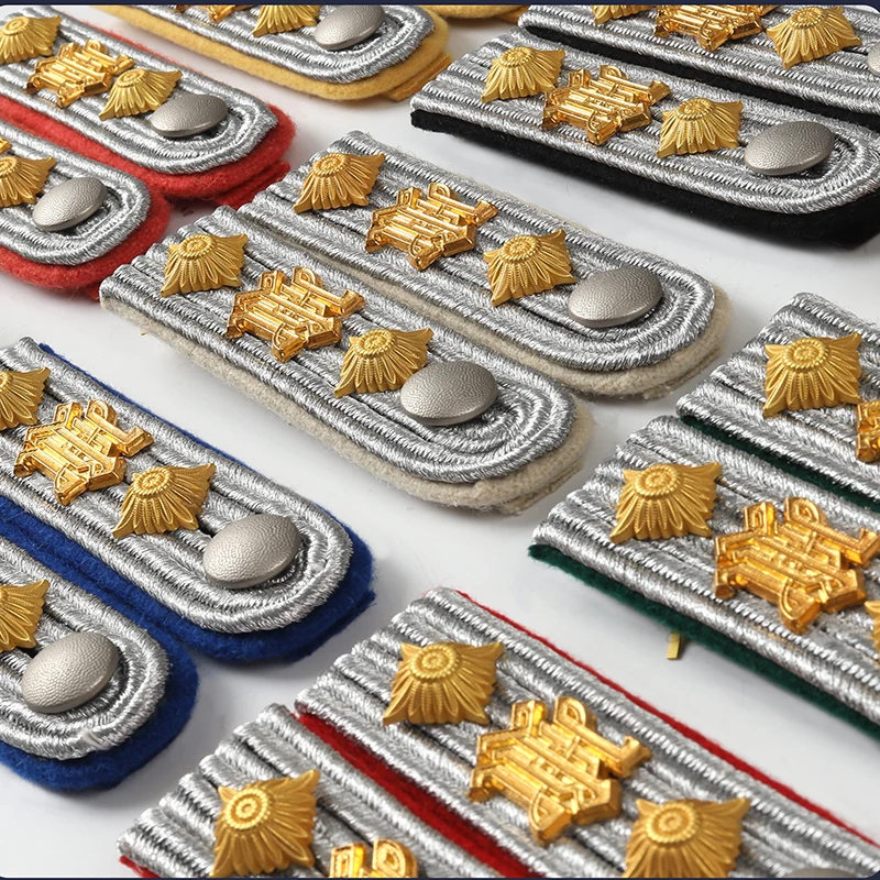 制服地金ワイヤーショルダーバッジエポレットドイツ軍パフォーマンスウェアコレクションコスプレエポレット
