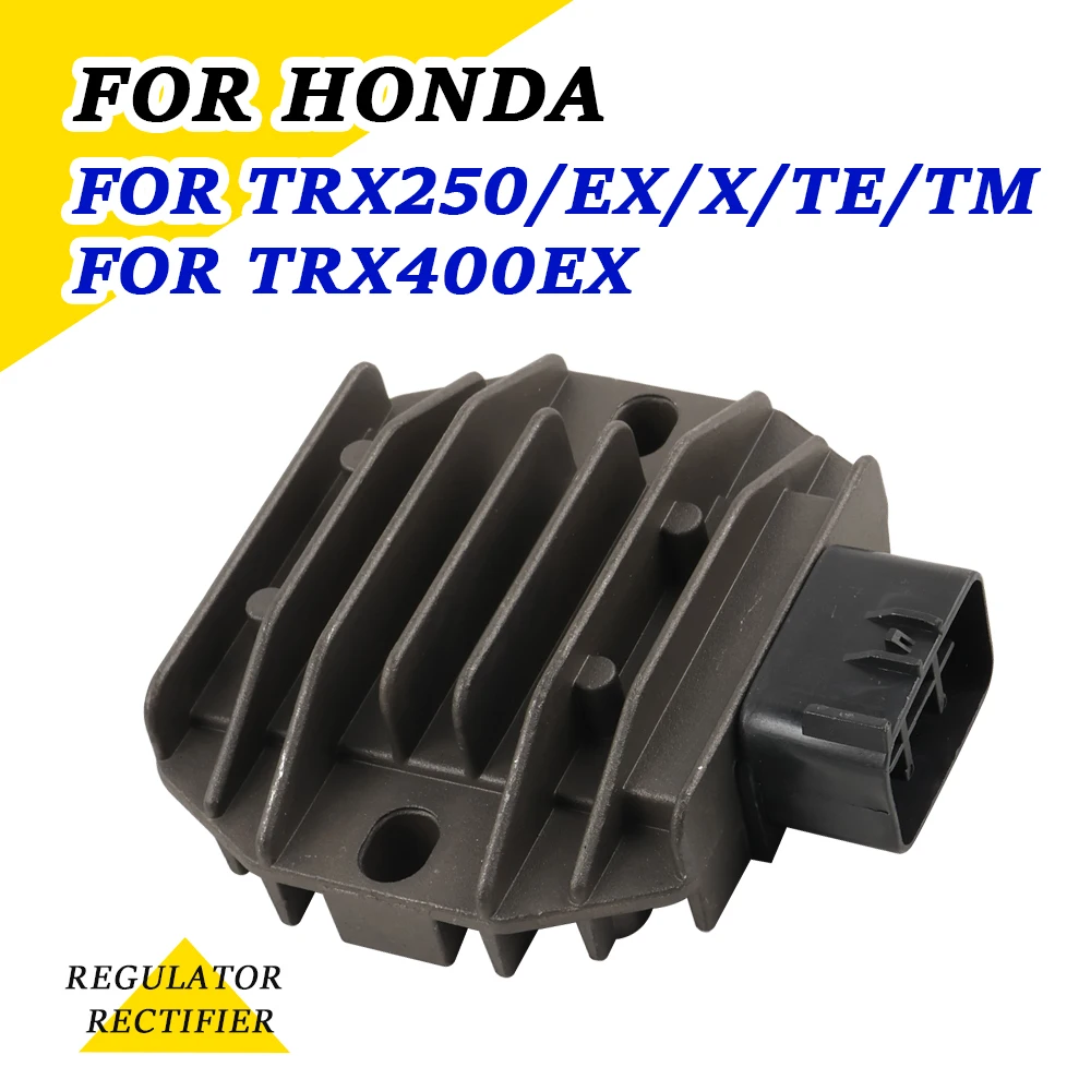 Rectificador regulador de voltaje para motocicleta, rectificador de corriente para HONDA TRX 250 400 EX TRX250X TRX250 TE TM X TRX400 EX TRX 250TE