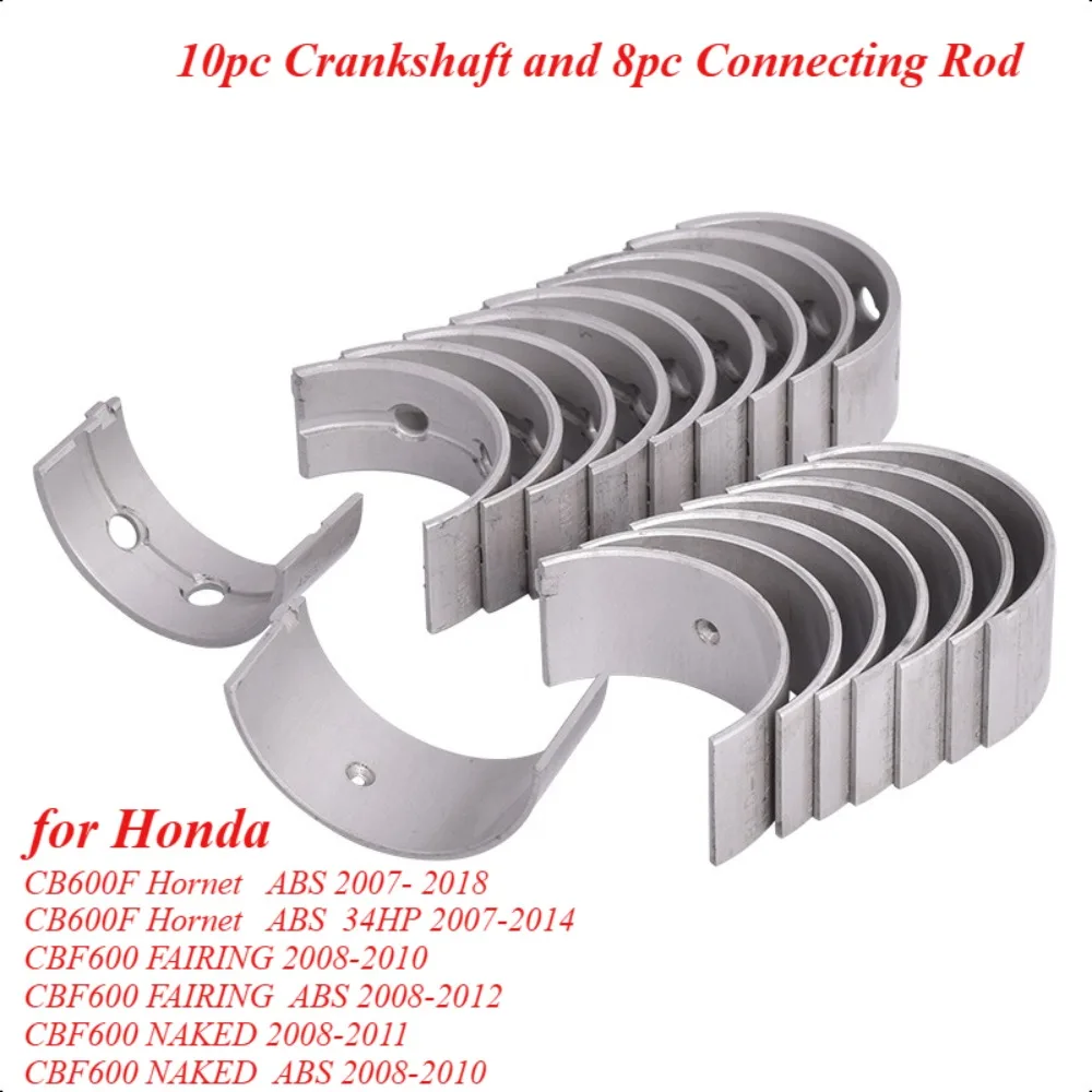 

13313/7-MEE-003 Motor Connecting Rod Main Bearing Crankshaft for Honda CB600F Hornet ABS 2007-2018 CBF600 FAIRING NAKED ABS