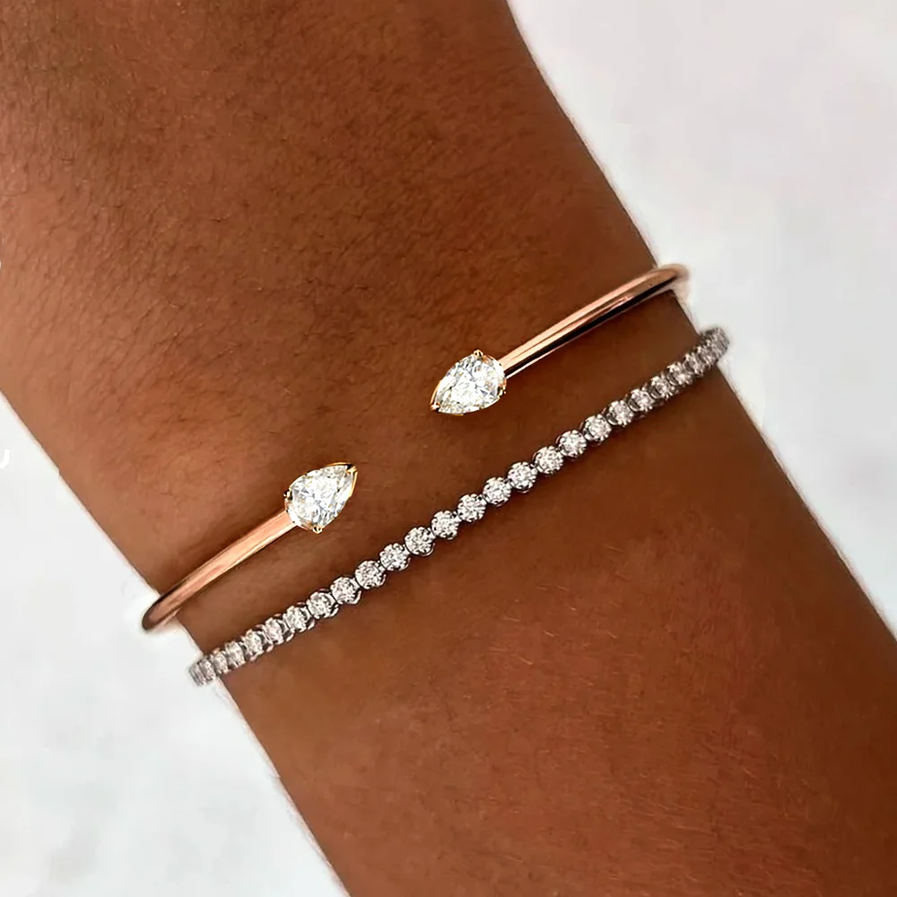 Thumbnail 2 - #74 Highest Rated Moissanite Bracelets to Buy in 2026