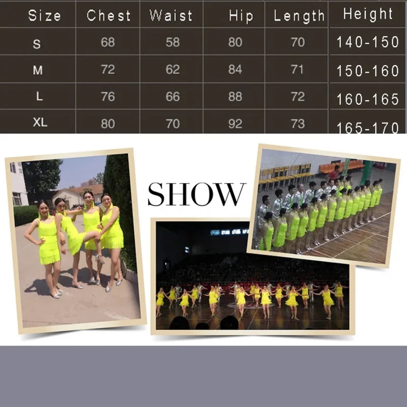 Ragazze Donne Sala da ballo moderna Vestito da ballo latino Nappa Frangia Salsa Tango Costume da ballo Sexy Rosso Nero Performance Stage Wear