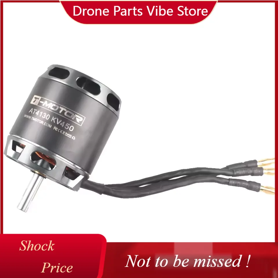 

Электродвигатель DPT-MOTOR AT4130 230/300/450KV с длинным валом для БПЛА с фиксированным крылом и вертикальным взлетом и посадкой, настраиваемый, OEM или ODM для радиоуправляемых дронов и деталей для самостоятельной сборки
