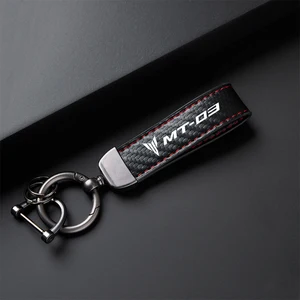 Carbon-Motorrad-Motorrad-Leder-Schlüsselbund, Yamaha MT01, MT09, MT07, MT10, MT03, MT 01, 09, 07, 03, 10, MT-01, MT-10, MT-03 8 Hauptverkäufe MT 07 Cover Escape - №7