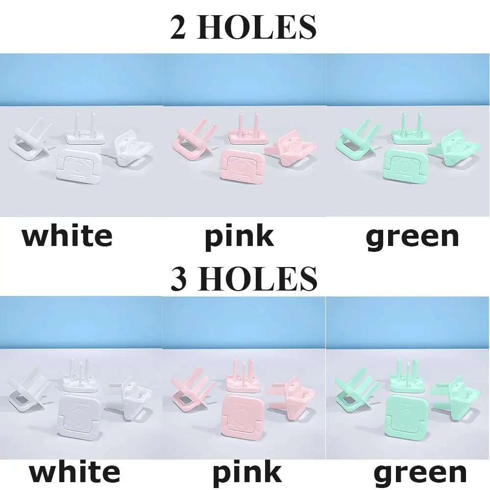 المكونات سلامة المخرج فتحتين المقبس حماية الطاقة يغطي غطاء حامي المضادة للصدمات الكهربائية غطاء حماية سلامة الطفل #6