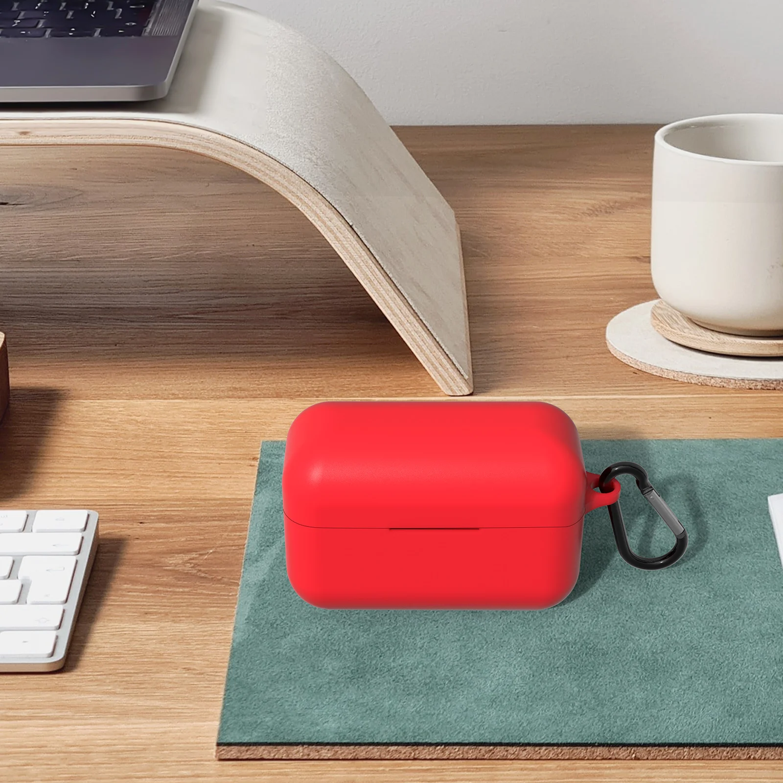 Geekria Silicone Case Cover Compatible with JBL LIVE 300 True Wireless Earbuds, Earphones Skin Cover