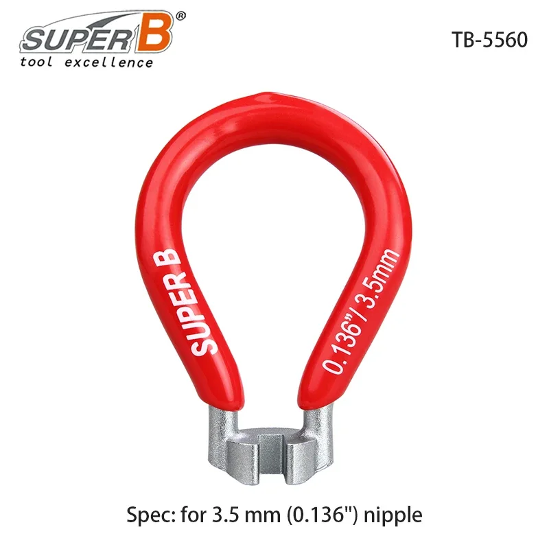 Super B TB-5540/50/60/96/98 Bicycle Spoke Wrench For 3.2 3.3 3.5 Mavic 5.65 Mavic 6.4mm Nipple Bike Repair Tool