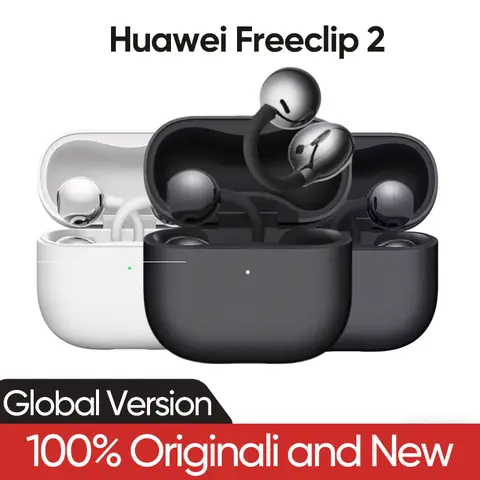  Global Version Huawei Freeclip 2 Adaptive Open-ear Listening Crystal-clear Calls BT 6.0 Gesture Control Dual Device Connection