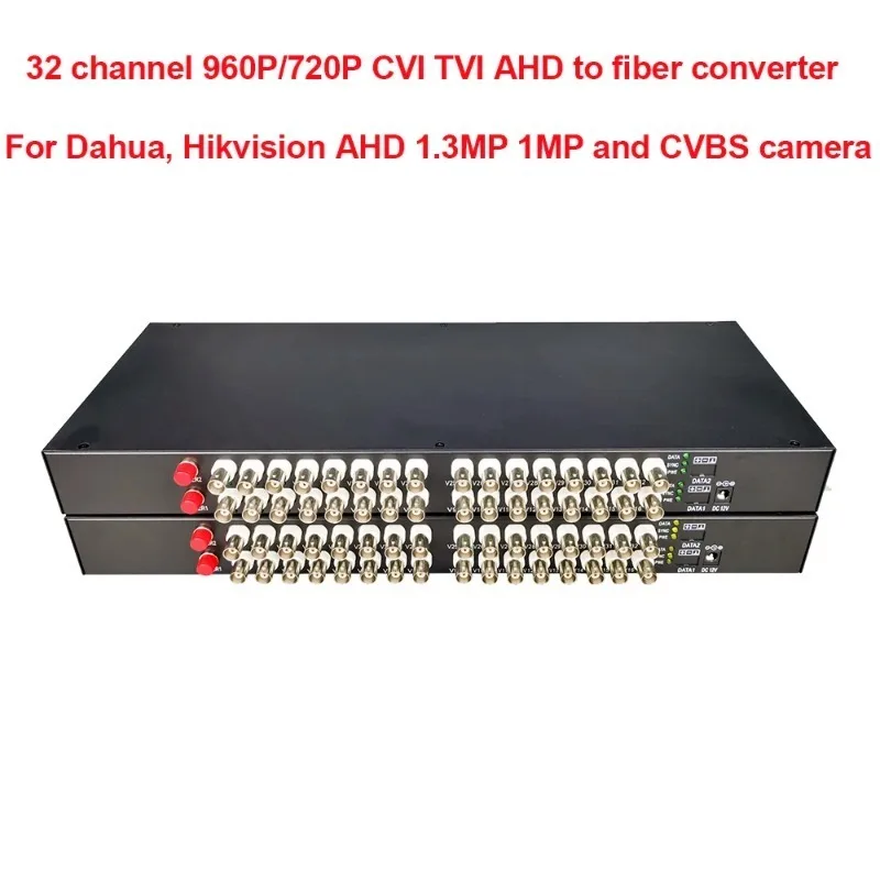 

Уникальный 32-канальный HD-видео AHD CVI TVI оптоволоконный преобразователь, одномодовый двойной оптоволокно, 10 км, поддержка камеры 720P 960P, камера видеонаблюдения S