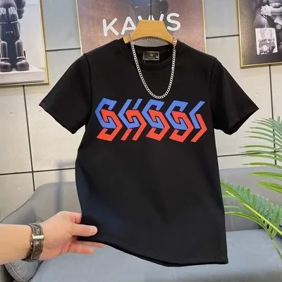 

Popular Brand GI Spring and Summer New Painted Printing Daily Commuting Sports Men and Women The Same T-shirt